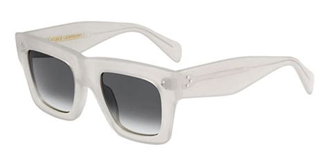 Celine CL41054/S Large Original AYC/XM Sunglasses in White 